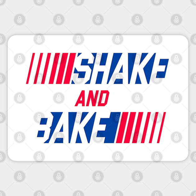 Shake and Bake - White Sticker by KFig21